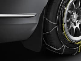 Оригинальные брызговики Mercedes C W205 2014-2021 Задние / Мерседес Ц-класс седан 2шт.