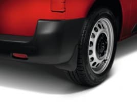 Оригинальные брызговики Peugeot Traveller 2017-2021 Задние / Пежо Травеллер минивен 2шт