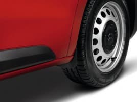 Оригинальные брызговики Peugeot Traveller 2017-2021 Передние / Пежо Травеллер минивен 2шт
