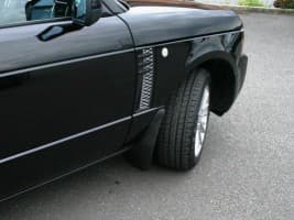 Оригинал Оригинальные брызговики Land Rover Range Rover Vogue 2002-2012 без подножек Передние / Ленд Ровер Вог