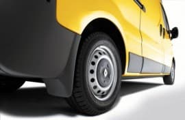 Оригинальные брызговики Opel Vivaro 2001-2014 Задние / Опель Виваро длинн.база 2шт
