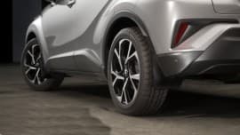 Оригинальные брызговики Toyota C-HR 2016-2021 Комплект автомобильных брызговиков для Тойота С-ХР кт 4шт. 