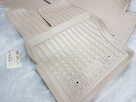 Полиуретановые коврики в салон NorPlast для Infiniti Q50 2013-2020 седан п/у к-т Бежевые
