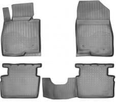 Полиуретановые коврики в салон NorPlast для Mazda 3 2013-2019 седан п/у к-т NorPlast