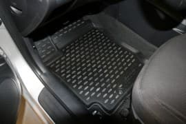 Полиуретановые коврики в салон Novline для Kia Cerato 2 Coupe 2008-2012 купе 3D 4шт.