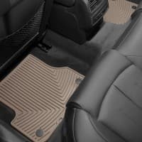 Резиновые коврики в салон WeatherTech для Audi A6 C7 2014-2020 седан задние бежевые WeatherTech