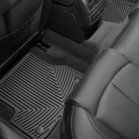 Резиновые коврики в салон WeatherTech для Audi A6 C7 2011-2014 седан задние черные WeatherTech
