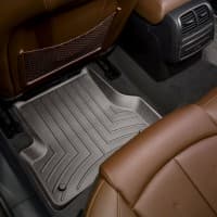 Резиновые коврики в салон WeatherTech для Audi A6 C7 2014-2020 седан с бортиком задние какао