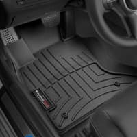 Резиновые коврики в салон WeatherTech для BMW 5 F10 2010-2017 седан X drive с бортиком передние черные