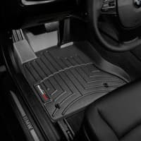 Резиновые коврики в салон WeatherTech для BMW 5 F10 2010-2017 седан с бортиком передние черные WeatherTech