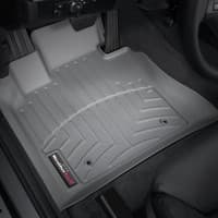 Резиновые коврики в салон WeatherTech для BMW X5 E70 2007-2013 с бортиком передние серые 