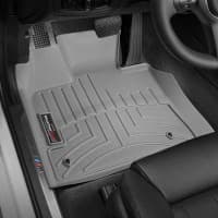 Резиновые коврики в салон WeatherTech для BMW X5 F15 2014-2018 с бортиком передние серые WeatherTech