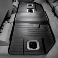 Резиновые коврики в салон WeatherTech для Cadillac Escalade 2007-2014 с бортиком черные задние 3 ряд скамей ESV