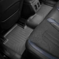 Резиновые коврики в салон WeatherTech для Chrysler 200 2015+ с бортиком задние черные