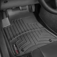 Резиновые коврики в салон WeatherTech для Dodge Challenger 2011-2014 с бортиком передние черные