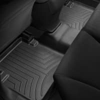 Резиновые коврики в салон WeatherTech для Honda Accord 9 2013-2017 седан с бортиком задние черные WeatherTech
