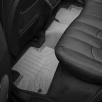 Резиновые коврики в салон WeatherTech для Land Rover Range Rover Evoque 2014-2018 с бортиком задние серые WeatherTech