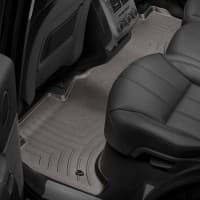 Резиновые коврики в салон WeatherTech для Land Rover Range Rover Sport 2 2013-2020 с бортиком задние какао