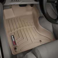 Резиновые коврики в салон WeatherTech для Lexus GS 2006-2012 седан AWD с бортиком передние бежевые