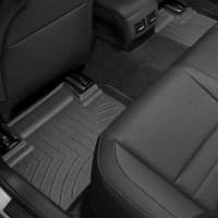 Резиновые коврики в салон WeatherTech для Lexus IS 2013+ с бортиком задние черные