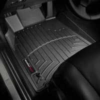 Резиновые коврики в салон WeatherTech для Lexus LS 460 2006-2012 2WD с бортиком черные передние WeatherTech