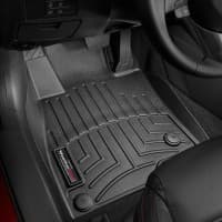 Резиновые коврики в салон WeatherTech для Mazda 6 2018-2021 седан с бортиком передние черные