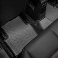 Резиновые коврики в салон WeatherTech для Mazda CX-3 2016+ с бортиком задние черные WeatherTech