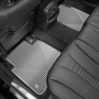 Резиновые коврики в салон WeatherTech для Mercedes S W222 2013-2019 задние серые  WeatherTech