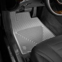 Резиновые коврики в салон WeatherTech для Mercedes S W222 2013-2019 передние серые  WeatherTech