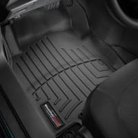 Резиновые коврики в салон WeatherTech для Nissan X-Trail T32 2014+ передние черные WeatherTech