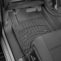 Резиновые коврики в салон WeatherTech для Nissan X-Trail T32 2014+ с бортиком передние черные