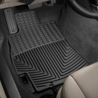 Резиновые коврики в салон WeatherTech для Subaru Forester 2012-2018 передние черные