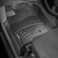 Резиновые коврики в салон WeatherTech для Toyota 4Runner 2003-2009 c бортиком передние черные