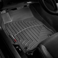 Резиновые коврики в салон WeatherTech для Toyota Camry V55 2014-2018 седан с бортиком черные передние