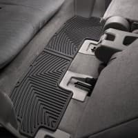 Резиновые коврики в салон WeatherTech для Toyota Highlander 2008-2013 задние черные 3 ряд