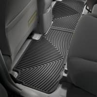 Резиновые коврики в салон WeatherTech для Toyota Highlander 2008-2013 задние черные