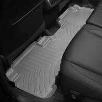 Резиновые коврики в салон WeatherTech для Toyota Highlander 2014-2020 с бортиком задние серые