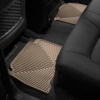Резиновые коврики в салон WeatherTech для Lexus LX 570 2012-2015 задние бежевые 
