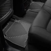 Резиновые коврики в салон WeatherTech для Toyota Land Cruiser 200 2019+ задние черные  WeatherTech