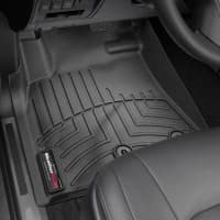 Резиновые коврики в салон WeatherTech для Toyota Land Cruiser 200 2012-2015 с бортиком передние черные 