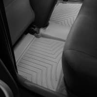 Резиновые коврики в салон WeatherTech для Toyota Prius 2012-2015 с бортиком задние серые