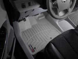 Резиновые коврики в салон WeatherTech для Toyota Sienna 2010-2012 минивен передние серые