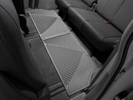 Резиновые коврики в салон WeatherTech для Toyota Sienna 2010-2021 минивен задние 7-8 мест 3 ряд серые