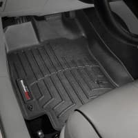 Резиновые коврики в салон WeatherTech для Toyota Venza 2008-2012 с бортиком черные передние