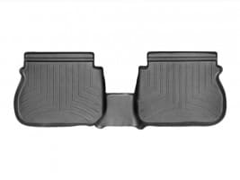 Резиновые коврики в салон WeatherTech для Volkswagen Caddy 3 2011-2015 длинн.база с бортиком задние черные