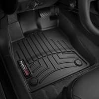 Резиновые коврики в салон WeatherTech для Audi A3 2013-2020 хэтчбек 5дв. с бортиком передние черные