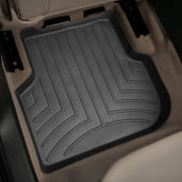 Резиновые коврики в салон WeatherTech для Volkswagen Jetta 6 2010-2018 седан с бортиком черные задние WeatherTech