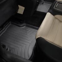 Резиновые коврики в салон WeatherTech для Volkswagen Passat B7 2010-2014 седан с бортиком задние черные