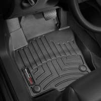 Резиновые коврики в салон WeatherTech для Volkswagen Tiguan 2007-2015 бортиком передние черные