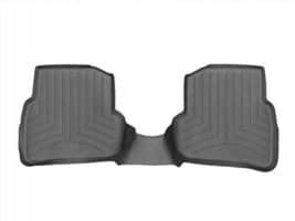 Резиновые коврики в салон WeatherTech для Volkswagen Tiguan 2016-2021 бортиком задние черные